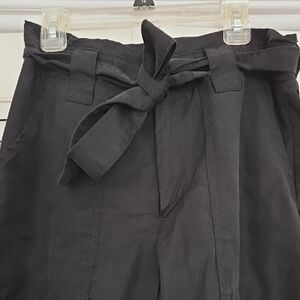 Banana Republic Factory Black Cropped Pants